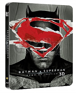 BATMAN vs. SUPERMAN: svit spravedlnosti 3D + 2D Steelbook™ Prodlouen verze Limitovan sbratelsk edice + DREK flie na SteelBook™