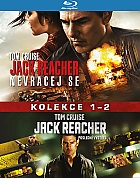 JACK REACHER 1 + 2 (Jack Reacher: Posledn vstel + Jack Reacher: Nevracej se) Kolekce
