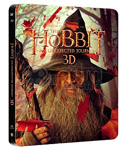 HOBIT: Neoekvan cesta 3D + 2D Steelbook™ Limitovan sbratelsk edice + DREK flie na SteelBook™