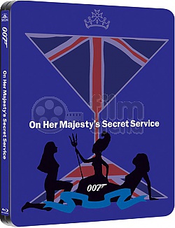 JAMES BOND 007 George Lazenby: VE SLUBCH JEJHO VELIENSTVA QSlip Steelbook™ Limitovan sbratelsk edice + DREK flie na SteelBook™