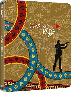 JAMES BOND 007 Daniel Craig: CASINO ROYALE QSlip Steelbook™ Limitovan sbratelsk edice + DREK flie na SteelBook™