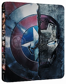 CAPTAIN AMERICA: Obansk vlka 3D + 2D Steelbook™ Limitovan sbratelsk edice + DREK flie na SteelBook™