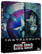 CAPTAIN AMERICA: Obansk vlka 3D + 2D Steelbook™ Limitovan sbratelsk edice + DREK flie na SteelBook™