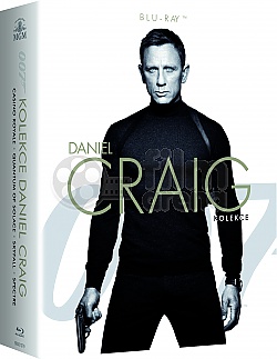 JAMES BOND: Daniel Craig (Casino Royale + Quantum of Solace + Skyfall + Spectre) Kolekce