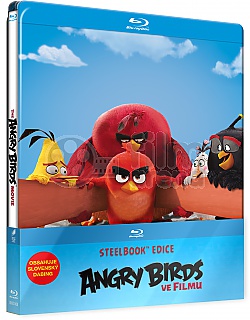 ANGRY BIRDS VE FILMU 3D + 2D Steelbook™ Limitovan sbratelsk edice + DREK flie na SteelBook™