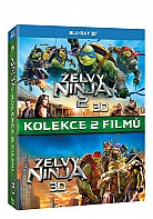 Želvy Ninja 3D + 2D Kolekce (2 Blu-ray 3D + Blu-ray)