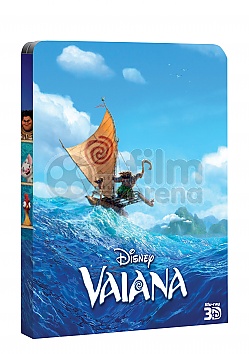 ODVN VAIANA: Legenda o konci svta 3D + 2D Steelbook™ Limitovan sbratelsk edice + DREK flie na SteelBook™