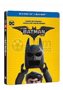 LEGO BATMAN FILM 3D + 2D Steelbook™ Limitovan sbratelsk edice + DREK flie na SteelBook™
