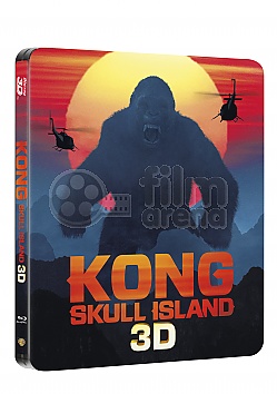 KONG: OSTROV LEBEK 3D + 2D Steelbook™ Limitovan sbratelsk edice + DREK flie na SteelBook™