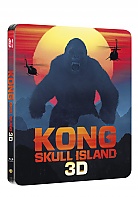 KONG: OSTROV LEBEK 3D + 2D Steelbook™ Limitovan sbratelsk edice + DREK flie na SteelBook™ (Blu-ray 3D + Blu-ray)