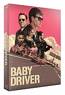 FAC #88 BABY DRIVER FullSlip XL + Lenticular Magnet 4K Ultra HD Steelbook™ Limitovan sbratelsk edice - slovan + CD Soundtrack (3 Blu-ray + CD)