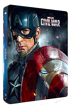 CAPTAIN AMERICA: Obansk vlka + Lenticular Magnet 3D (Nov vizul) 3D + 2D Steelbook™ Limitovan sbratelsk edice