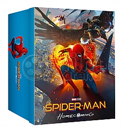 FAC #89 SPIDER-MAN: Homecoming MANIACS Collector's BOX (obsahuje edice E1 + E2 + E3 + E5B) EDITION #4 WEA Exkluzvn 3D + 2D Steelbook™ Limitovan sbratelsk edice - slovan