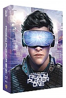 FAC #109 READY PLAYER ONE: HRA ZAN Lenticular 3D FullSlip XL 3D + 2D Steelbook™ Limitovan sbratelsk edice - slovan + DREK flie na SteelBook™ (Blu-ray 3D + Blu-ray)