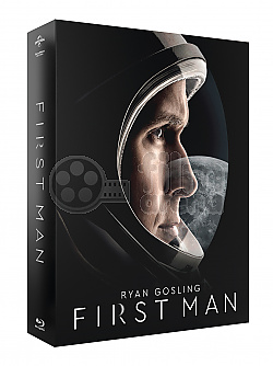FAC #123 PRVNÍ ČLOVĚK FullSlip XL + Lenticular Magnet Steelbook™ Limitovaná sběratelská edice - číslovaná + DÁREK fólie na SteelBook™