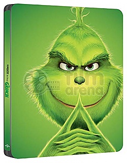 GRINCH Steelbook™ Limitovan sbratelsk edice + DREK flie na SteelBook™