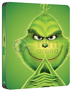 GRINCH Steelbook™ Limitovan sbratelsk edice + DREK flie na SteelBook™