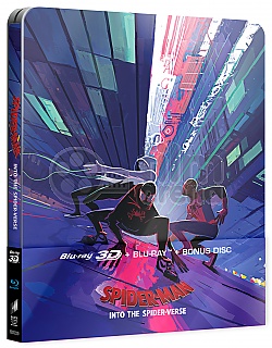 SPIDER-MAN: PARALELN SVTY INTERNATIONAL Version #2 3D + 2D Steelbook™ Limitovan sbratelsk edice + DREK flie na SteelBook™