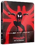 SPIDER-MAN: PARALELNÍ SVĚTY SONY PICTURES ANIMATION Version #3 3D + 2D Steelbook™ Limitovaná sběratelská edice + DÁREK fólie na SteelBook™ (Blu-ray 3D + 2 Blu-ray)
