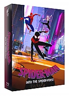 FAC #116 SPIDER-MAN: PARALELN SVTY FullSlip XL + RESIN MAGNET Version #4 3D + 2D Steelbook™ Limitovan sbratelsk edice - slovan + DREK flie na SteelBook™ (4K Ultra HD + Blu-ray 3D + 2 Blu-ray)