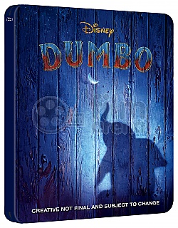 FAC *** DUMBO (2019) FullSlip + Lenticular Magnet Steelbook™ Limitovan sbratelsk edice + DREK flie na SteelBook™