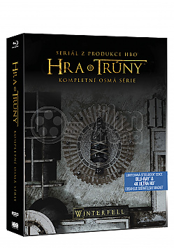 HRA O TRNY - 8. srie  Steelbook™ Kolekce Limitovan sbratelsk edice + DREK flie na SteelBook™