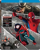 SPIDER-MAN + VENOM (Kolekce 4 filmů) Steelbook™ Limitovaná sběratelská edice + DÁREK fólie na SteelBook™ (4 Blu-ray)