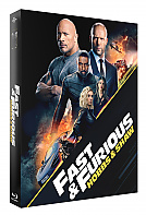 FAC #130 RYCHLE A ZBSILE: HOBBS A SHAW FullSlip + Lenticular 3D Magnet Steelbook™ Limitovan sbratelsk edice - slovan (Blu-ray 3D + Blu-ray)