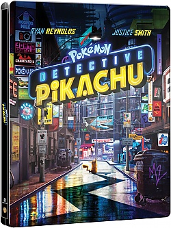 FAC *** POKMON: Detektiv Pikachu FULLSLIP XL + LENTICULAR 3D MAGNET Steelbook™ Limitovan sbratelsk edice - slovan
