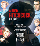 ALFRED HITCHCOCK CLASSICS (Okno do dvora, Psycho, Vertigo, Ptci) 4K Kolekce