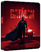 BATMAN (2022) - Head Lights Steelbook™ Limitovaná sběratelská edice + DÁREK fólie na SteelBook™ (4K Ultra HD + 2 Blu-ray)