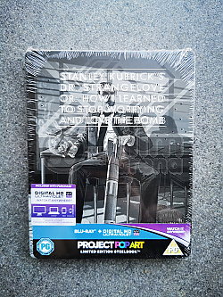 Dr. Divnoláska aneb Jak jsem se naučil nedělat si starosti a mít rád bombu Steelbook™ + DÁREK fólie na SteelBook™