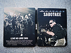 SABOTAGE EXKLUZ�VN� (pr�zdn� SteelBook bez disk�) Steelbook&trade; Limitovan� edice + D�REK f�lie na SteelBook&trade;