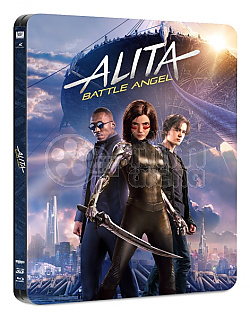 ALITA: BOJOVÝ ANDĚL Exklusívní prázdný (BEZ DISKŮ) (CHYBA PŘI ZAVÍRÁNÍ) Steelbook™ Limitovaná sběratelská edice