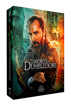 FAC #188 FANTASTICKÁ ZVÍŘATA: Brumbálova tajemství Lenticular 3D FullSlip XL + Lenticular 3D Magnet Steelbook™ Limitovaná sběratelská edice + DÁREK fólie na SteelBook™
