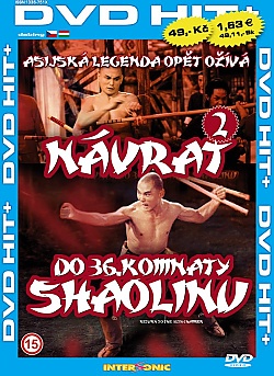 Nvrat do 36.komnaty Shaolinu (paprov obal)