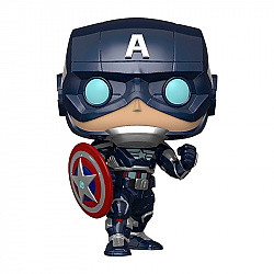 Funko POP! MARVEL: Avengers Game - CAPTAIN AMERICA (Stark Tech Suit)