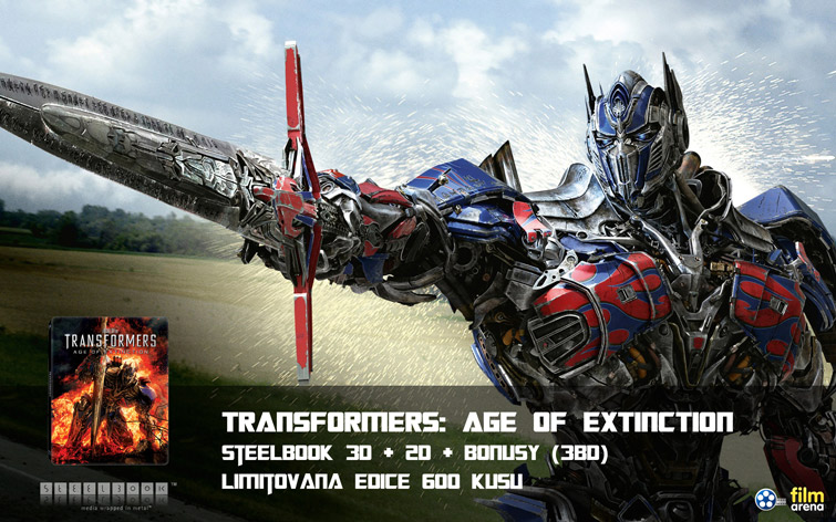 Transformers: Age of Extinction 3D + 2D Steelbook